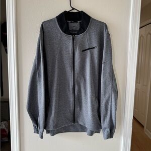 Nike HyperElite Basketball Dri Fit Full Zip Gray Jacket Men’s XL